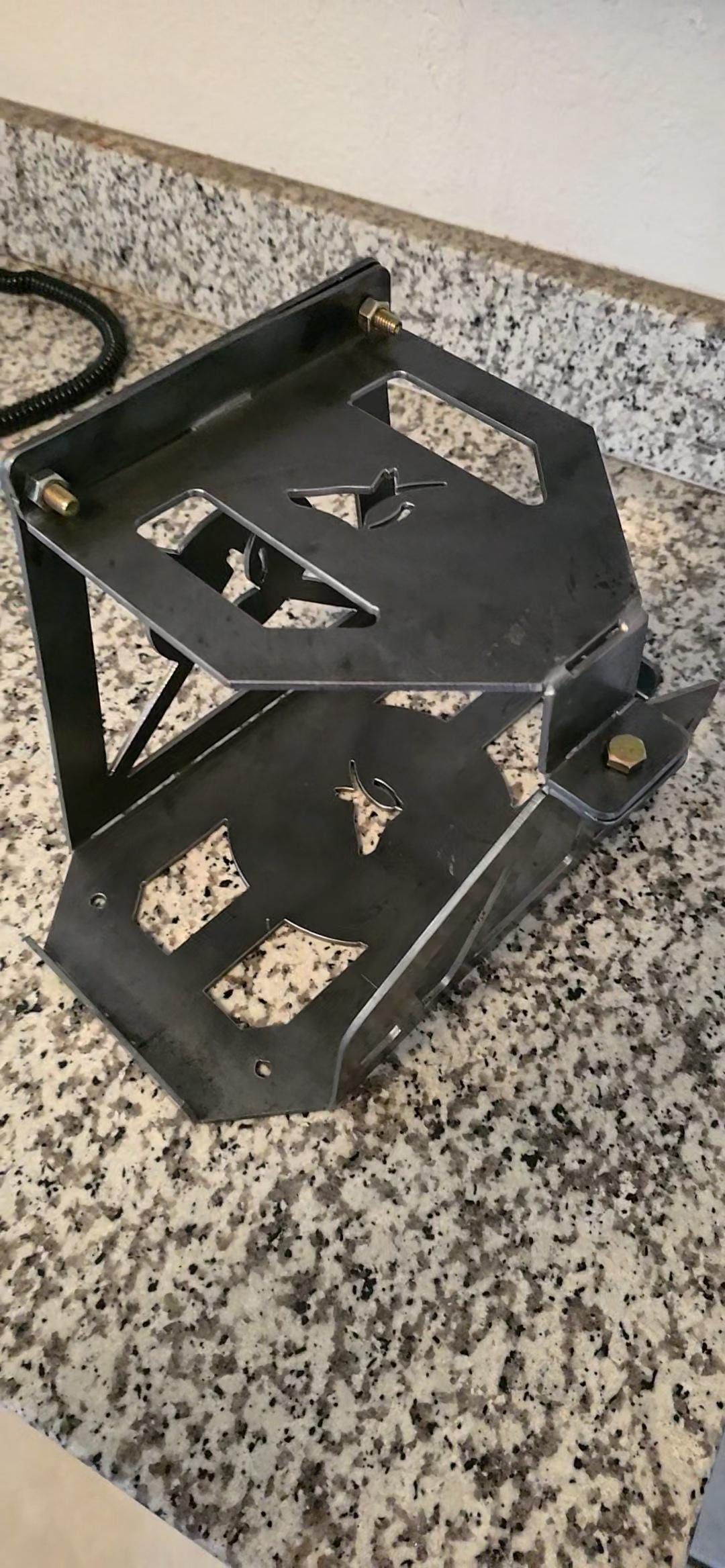 Metal Battery Box / Tray for Optima DH7 Battery / Group 94R bolt down for offroad or race vehicles Delphi ACDelco Eastup NorthStar Odyssey