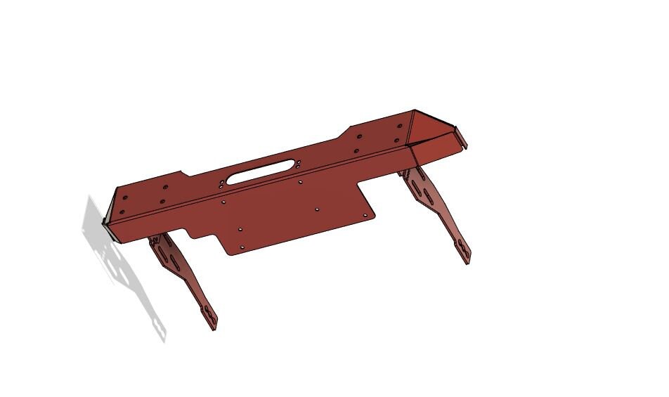 Jk wrangler bumper adapter HD brackets for MJ / XJ cherokee for jeeps xj accessories and preservation modifications mods (1/4" thick)