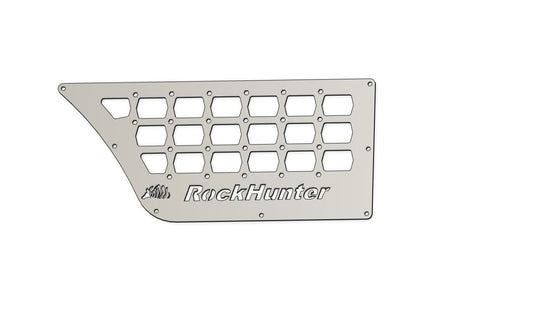 Hd Personalized Rear Cubby sidekick Molle Plate designed for Jeep Cherokee XJ 1984 to 2001 for rear Cargo area CNC CUT preservation mods