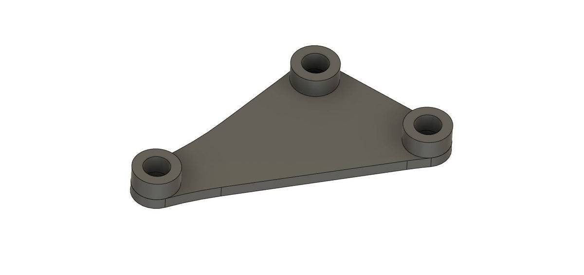 1/4" Plate Steering box spacer HD cherokee XJ Jeep MJ to reinforce your steering box area, much stronger stock Restoration Mods .25 thick