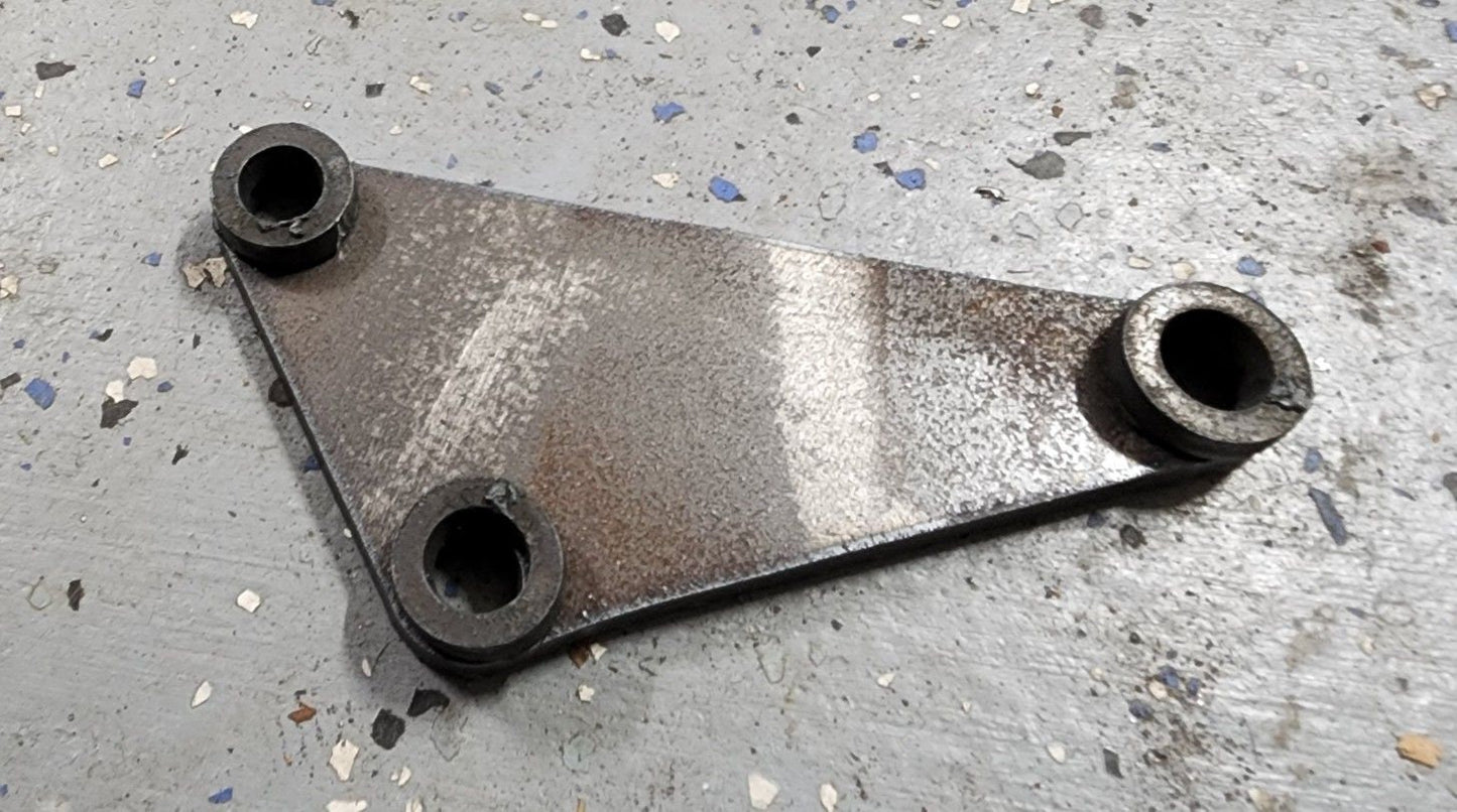 Heavy Duty Front Bumper Tie in Brackets | for JEEP XJ/MJ Cherokee Comanche 1/4" Metal Plate covers steering box area well to reinforce it