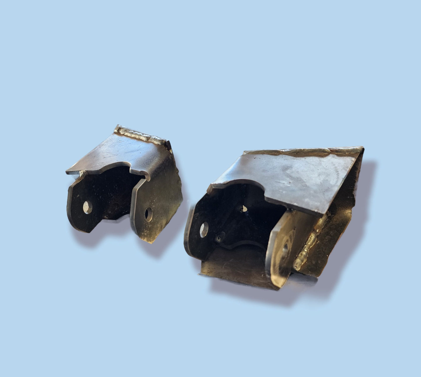 SET 2 HD Frame Mount Upper Control Arm Bracket (0 degree offset) works for Cherokee Xj Comanche Mj Tj Zj Lj  preservation accessories 1/4"