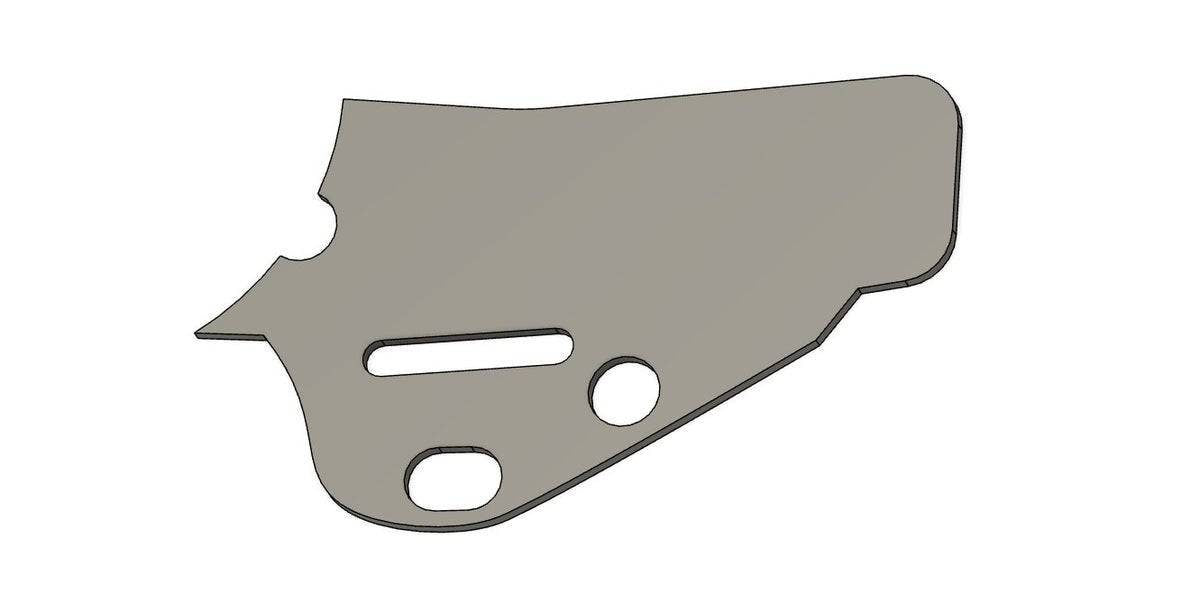 Steering Gear Box Reinforcement Plates for Jeep TJ Wrangler 1997 - 2006, wrangler restoration preservation parts frame and jeeps 10ga or 1/8