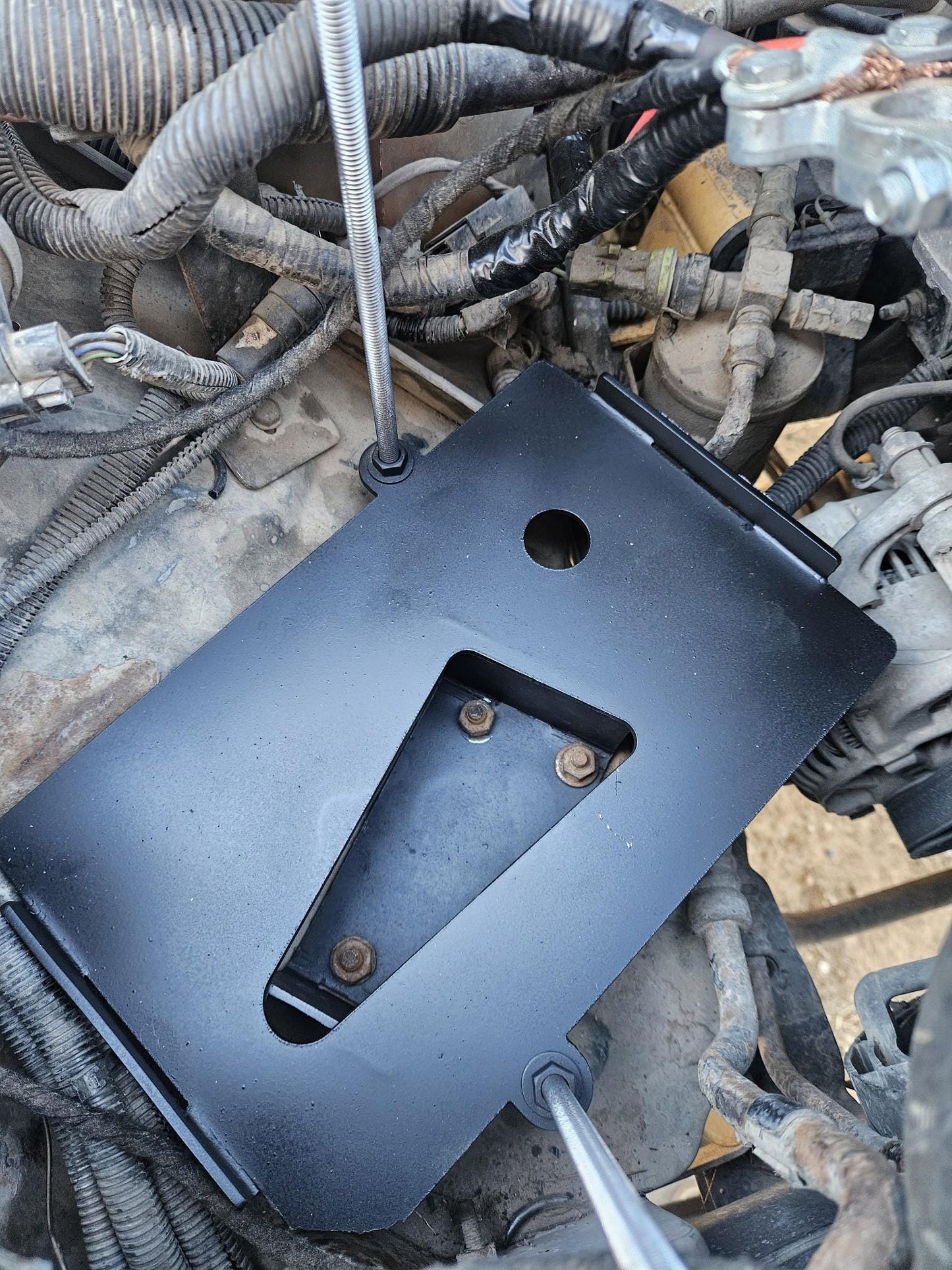 Metal Battery Tray / Box fits Jeep Cherokee XJ Comanche MJ 1984 - 2001 Armadillo Armor restoration upgrade preservation Free Shipping