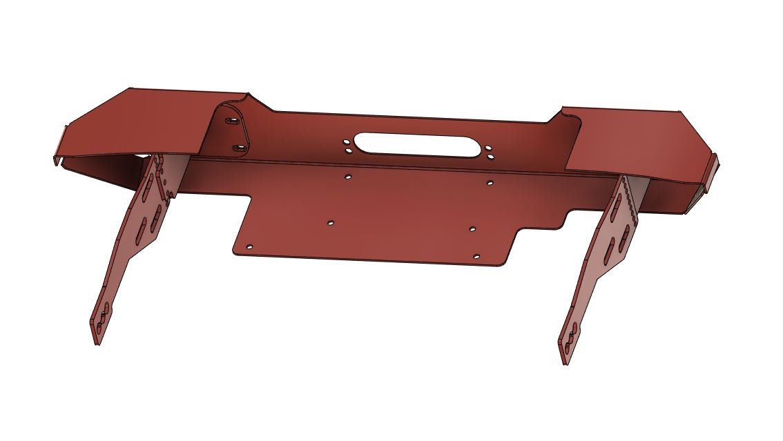 Jk wrangler bumper adapter HD brackets for MJ / XJ cherokee for jeeps xj accessories and preservation modifications mods (1/4" thick)