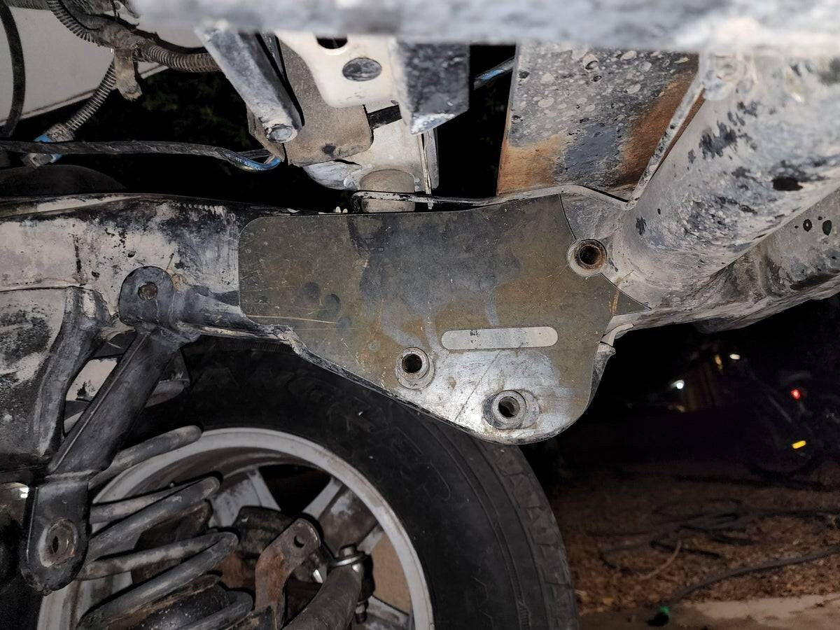 Steering Gear Box Reinforcement Plates for Jeep TJ Wrangler 1997 - 2006, wrangler restoration preservation parts frame and jeeps 10ga or 1/8