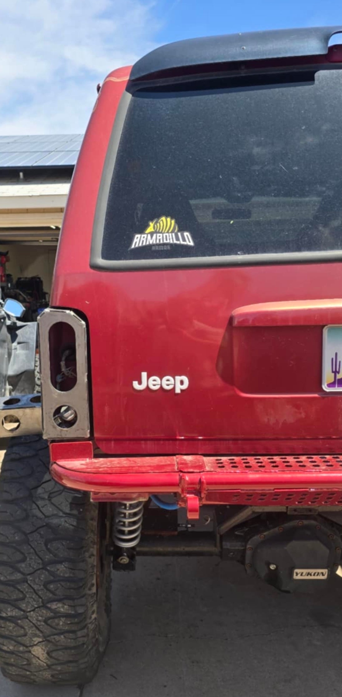 SET 2 HD Metal Taillight housings works for Cherokee Xj 2 door and 4 door preservation accessories 1/8"
